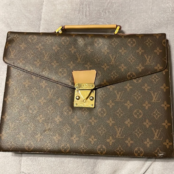 Authentic, Vintage Louis Vuitton Briefcase - Picture 1 of 7